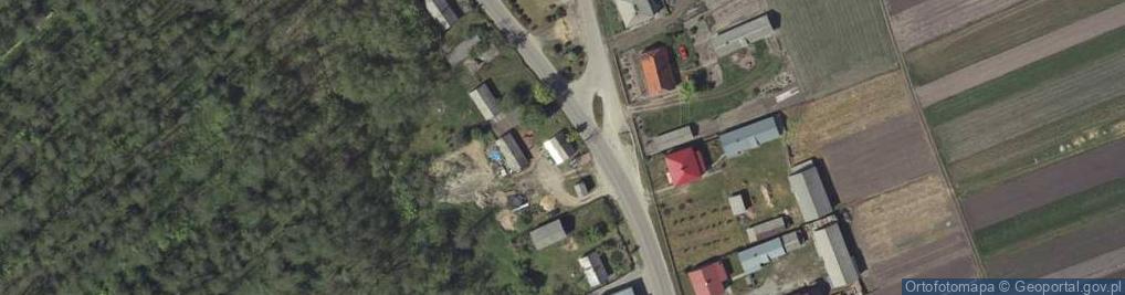 Zdjęcie satelitarne Niedźwiada Duża ul.