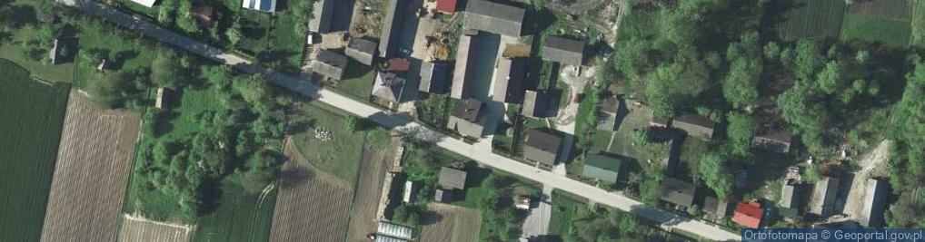 Zdjęcie satelitarne Niegardów-Kolonia ul.