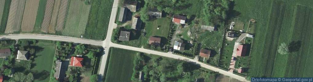 Zdjęcie satelitarne Niegardów-Kolonia ul.