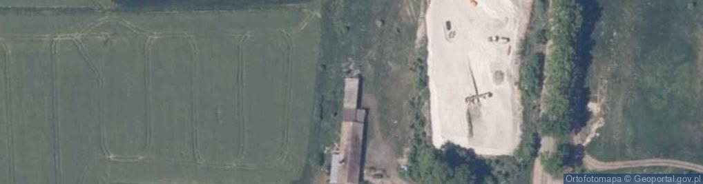 Zdjęcie satelitarne Niekładź ul.