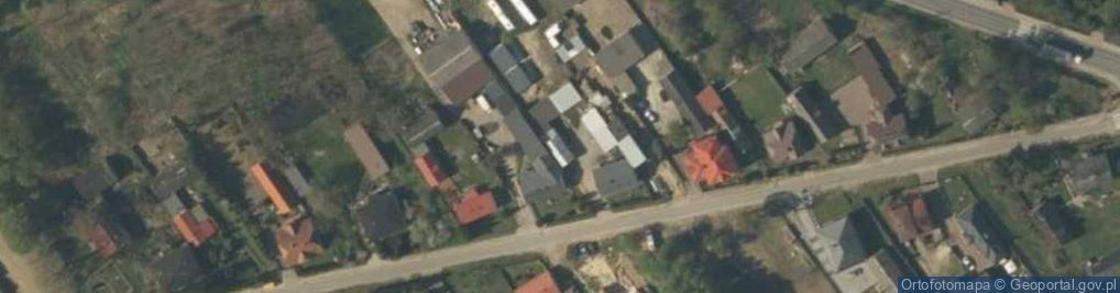 Zdjęcie satelitarne Niesułków ul.