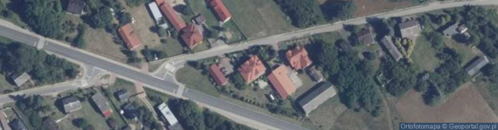 Zdjęcie satelitarne Niesułków ul.