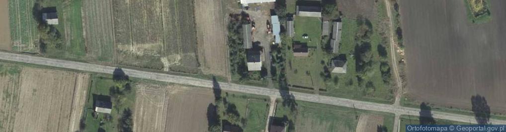Zdjęcie satelitarne Niewirków ul.