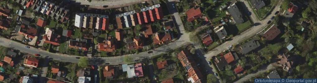 Zdjęcie satelitarne Niborska ul.