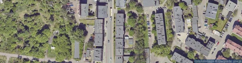 Zdjęcie satelitarne Niedurnego Piotra ul.