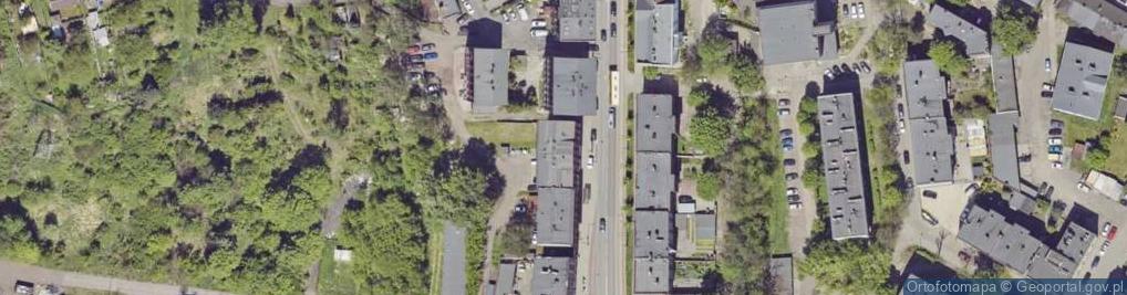 Zdjęcie satelitarne Niedurnego Piotra ul.