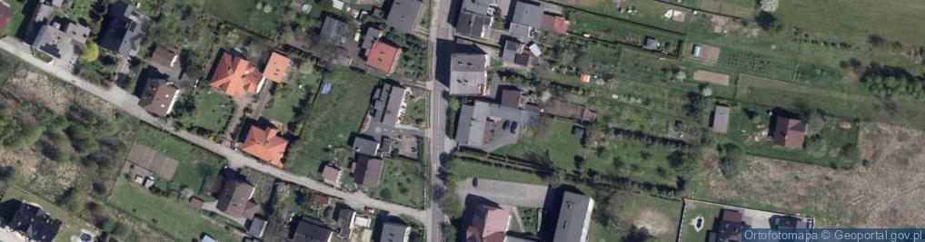 Zdjęcie satelitarne Niedobczycka ul.