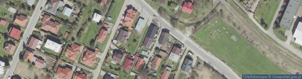 Zdjęcie satelitarne Niedzielskiego Kazimierza, dr. ul.
