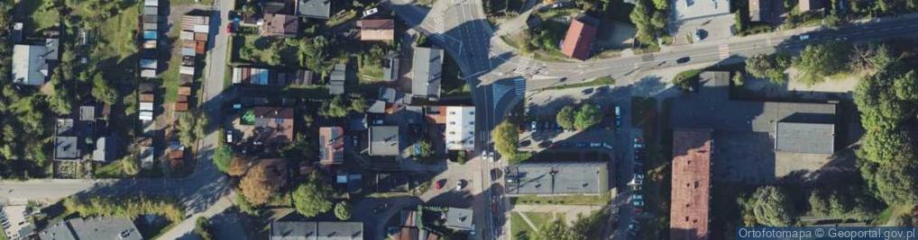 Zdjęcie satelitarne Niepodległości ul.
