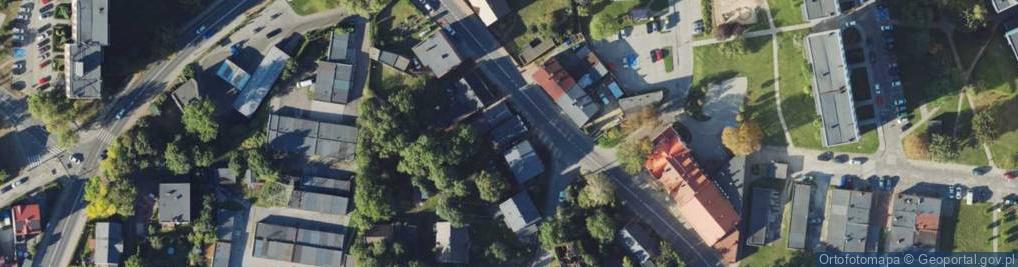 Zdjęcie satelitarne Niepodległości ul.