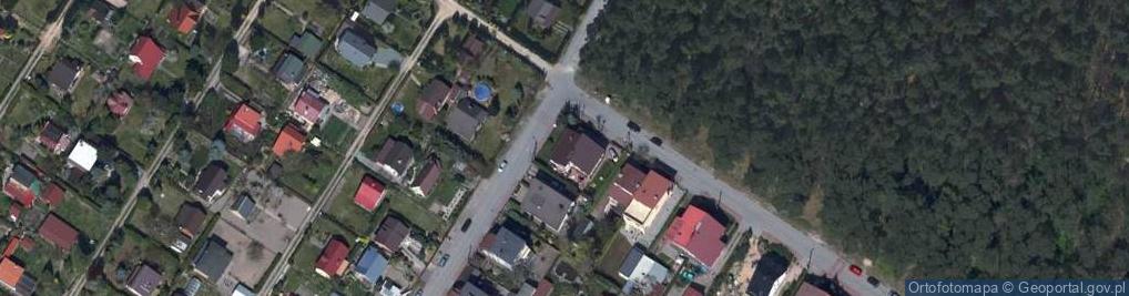 Zdjęcie satelitarne Niewidziajły Franciszka ul.