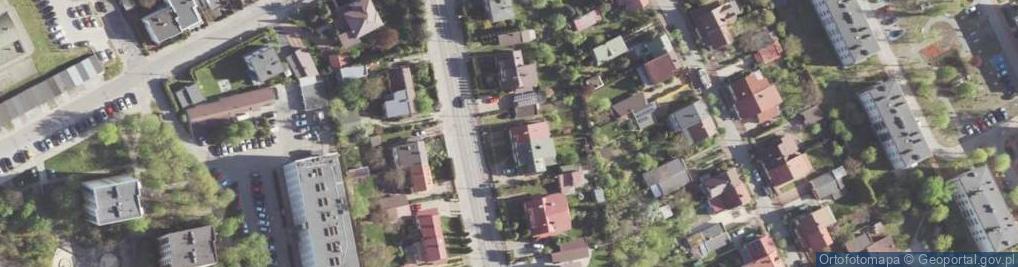 Zdjęcie satelitarne Niezłomnych ul.