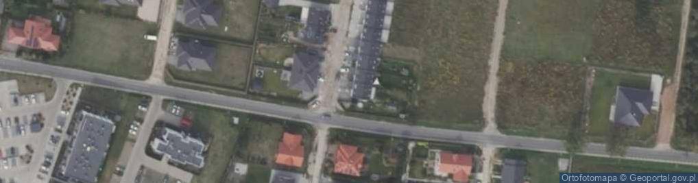 Zdjęcie satelitarne Niebiańska ul.