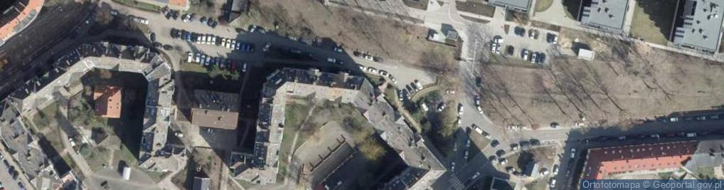 Zdjęcie satelitarne Nieduża ul.