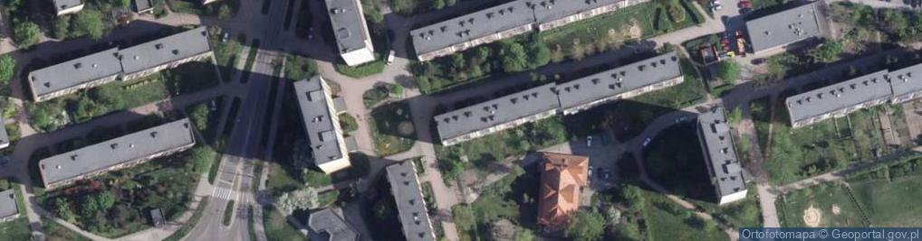 Zdjęcie satelitarne Niesiołowskiego Tymona ul.
