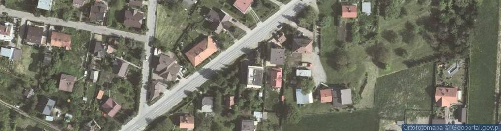 Zdjęcie satelitarne Niepołomska ul.