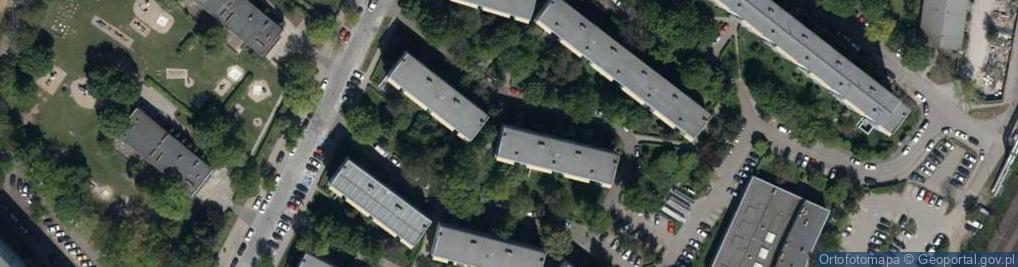 Zdjęcie satelitarne Niedźwiedzia ul.
