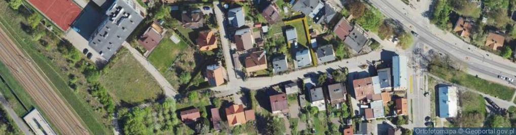 Zdjęcie satelitarne Nowokolejowa ul.