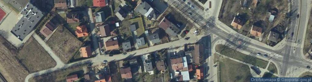 Zdjęcie satelitarne Nowokolejowa ul.
