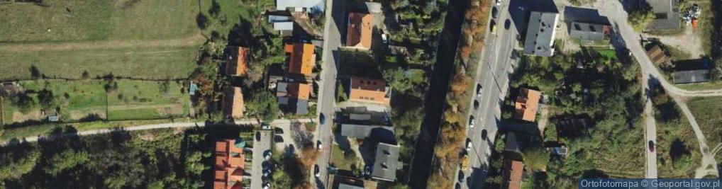 Zdjęcie satelitarne Nowiny ul.