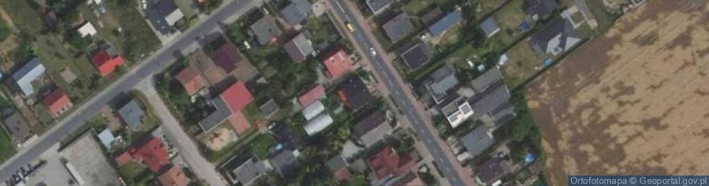 Zdjęcie satelitarne Nowaczyka ul.