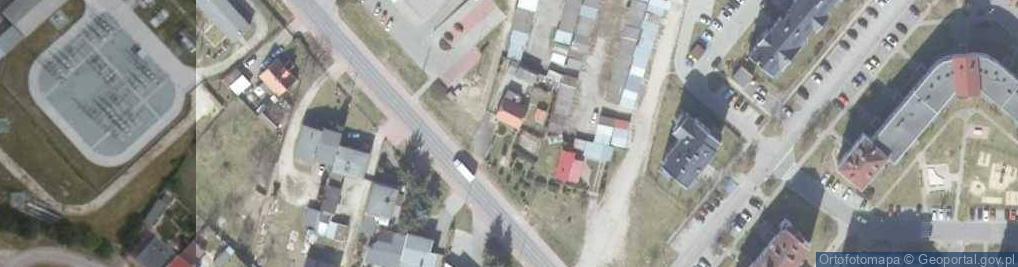 Zdjęcie satelitarne Nowotomyska ul.