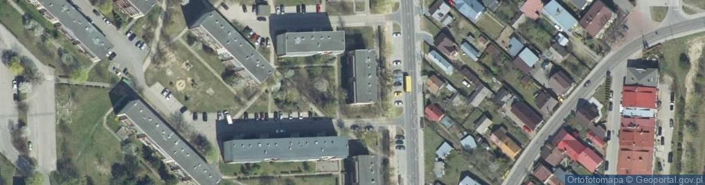 Zdjęcie satelitarne Nowowarszawska ul.