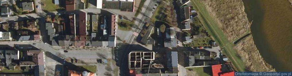 Zdjęcie satelitarne Nowowarszawska ul.