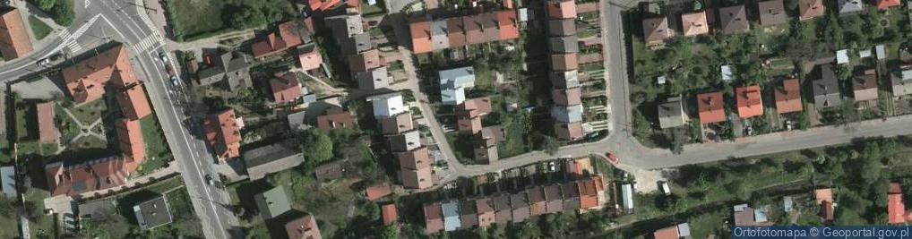 Zdjęcie satelitarne Nowińskiego Bronisława, burm. ul.