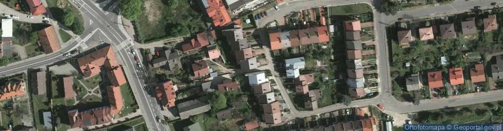 Zdjęcie satelitarne Nowińskiego Bronisława, burm. ul.