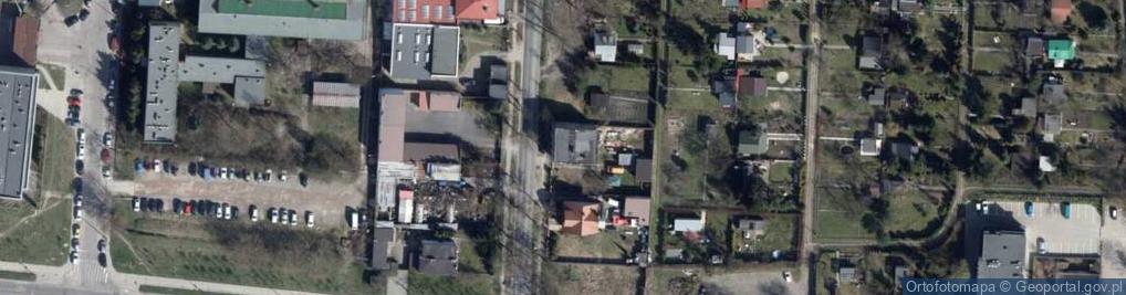 Zdjęcie satelitarne Nowe Sady ul.