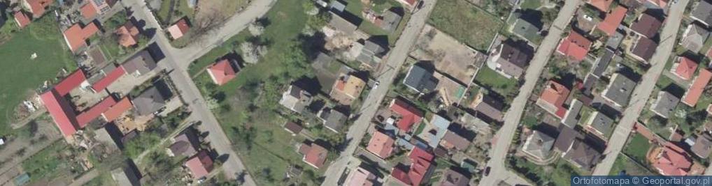 Zdjęcie satelitarne Nowoprojektowana ul.