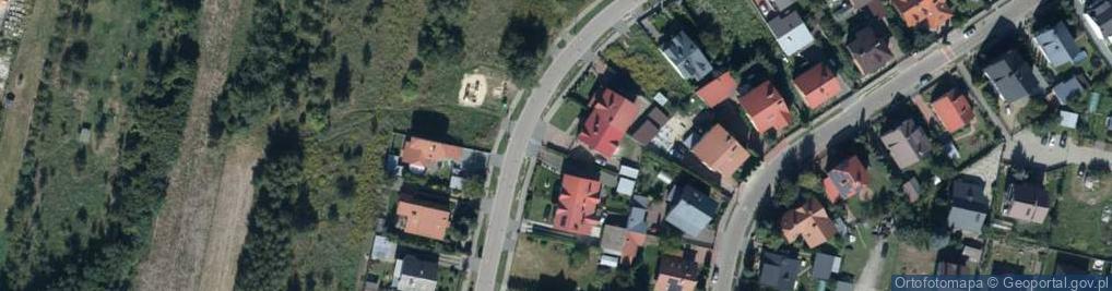 Zdjęcie satelitarne Nowogródek ul.
