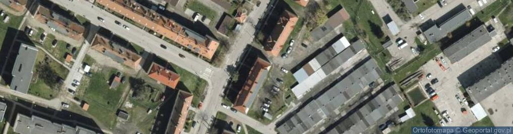 Zdjęcie satelitarne Nowowiejskiego ul.