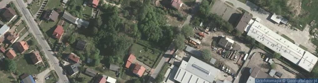 Zdjęcie satelitarne Nowa - Boczna ul.