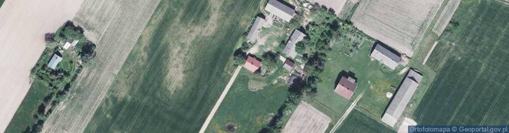 Zdjęcie satelitarne Nosów-Kolonia ul.