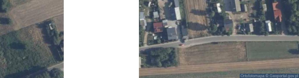 Zdjęcie satelitarne Nowa Dąbrówka ul.