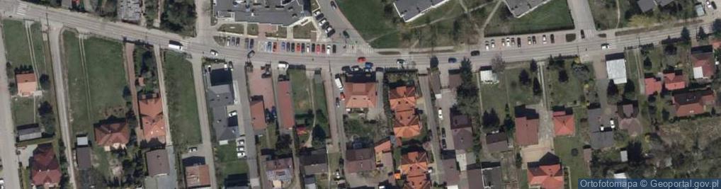 Zdjęcie satelitarne Nowa Iwiczna ul.