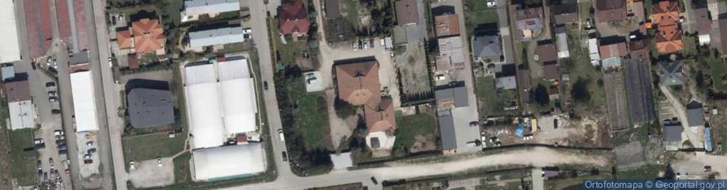 Zdjęcie satelitarne Nowa Iwiczna ul.