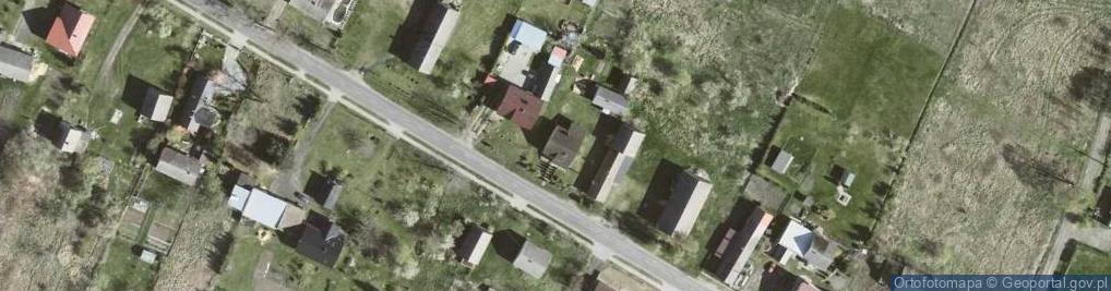 Zdjęcie satelitarne Nowa Wieś Goszczańska ul.