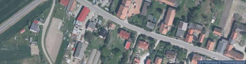 Zdjęcie satelitarne Nowa Wieś Kącka ul.