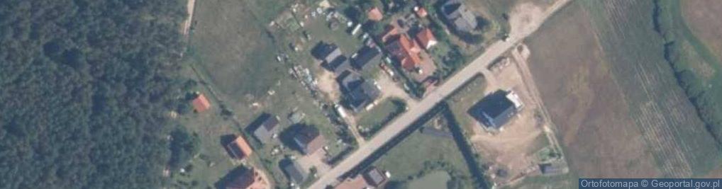 Zdjęcie satelitarne Nowa Wieś Kościerska ul.