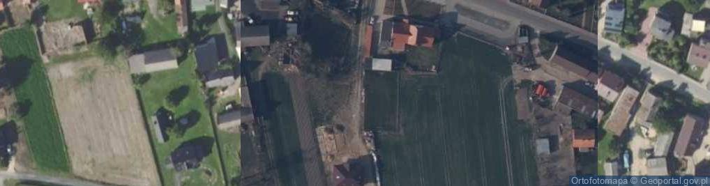 Zdjęcie satelitarne Nowa Wieś Książęca ul.