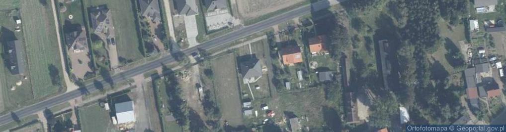 Zdjęcie satelitarne Nowa Wieś Ujska ul.