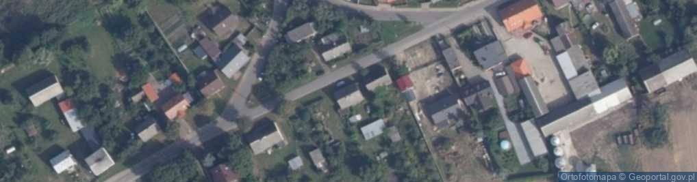 Zdjęcie satelitarne Nowa Wieś Ujska ul.
