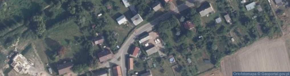 Zdjęcie satelitarne Nowa Wieś Ujska ul.