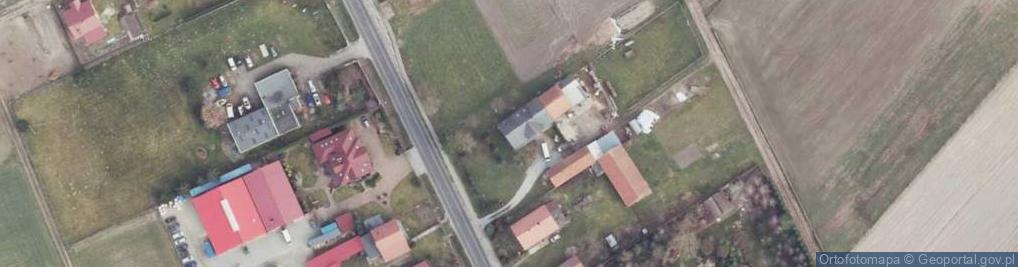 Zdjęcie satelitarne Nowa Wieś ul.