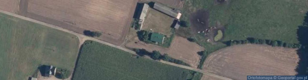 Zdjęcie satelitarne Nowe Budy Osieckie ul.