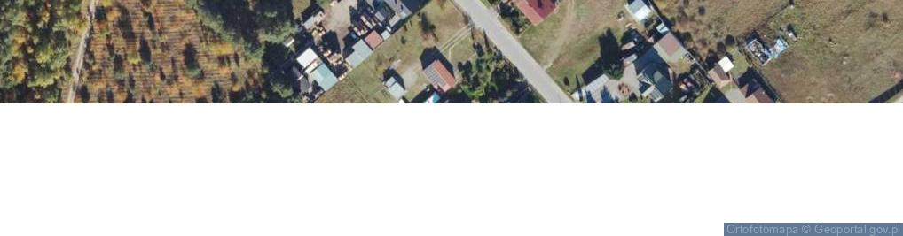 Zdjęcie satelitarne Nowe Dąbie ul.