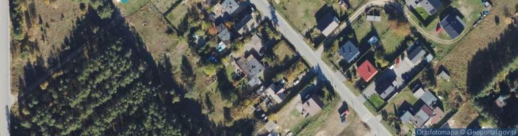 Zdjęcie satelitarne Nowe Dąbie ul.